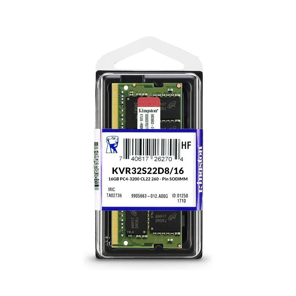 Kingston 16GB 3200MHz DDR4 SOSODIMM